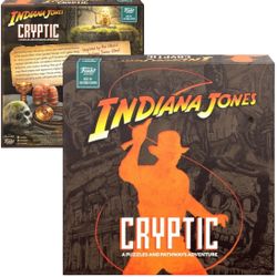 Funko Games: Indiana Jones Cryptic Board Game - Puzzles and Pathways Adventure