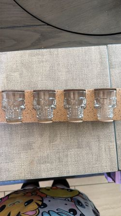 Skull shot glasses