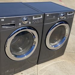 Great Lg Front Load Washer And Dryer Electric High Efficiency 