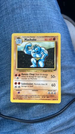 Pokemon Machoke 34/102