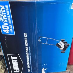 New 40v electric mower