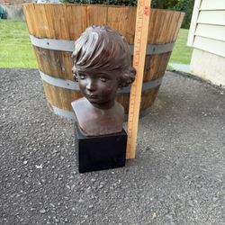 Child Bust Sculpture 