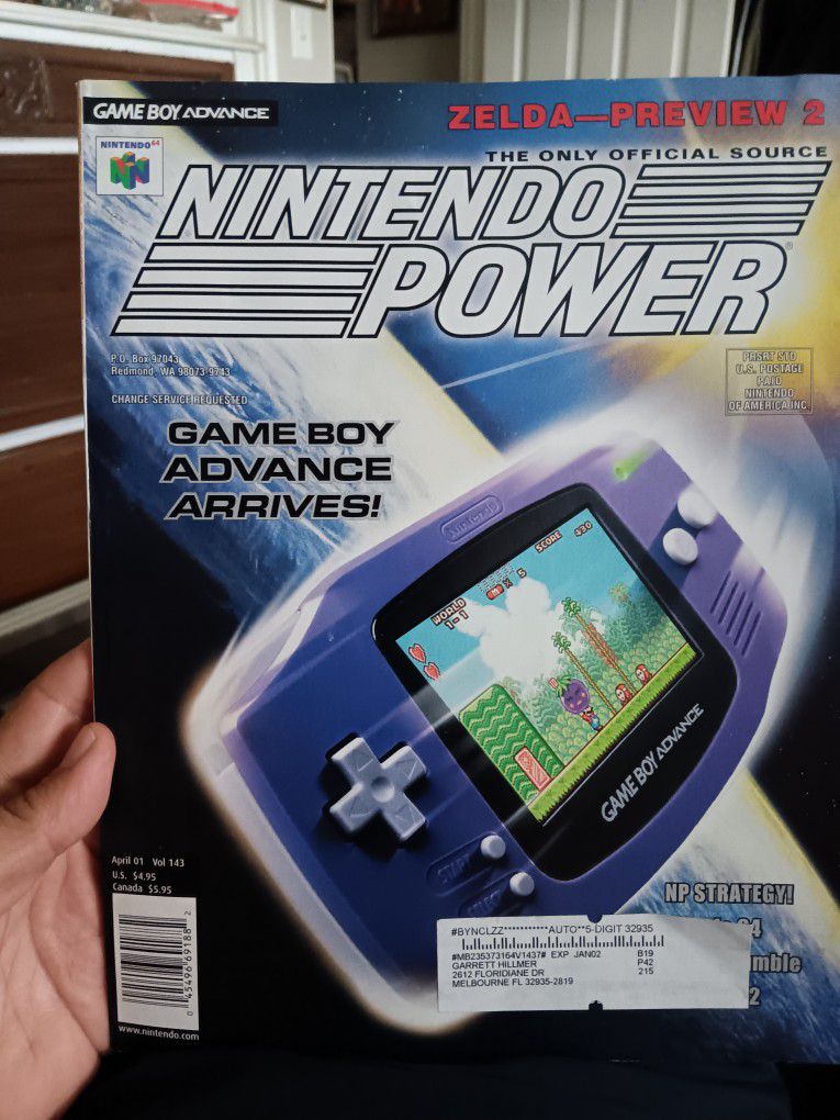 Nintendo Power Magazine 143