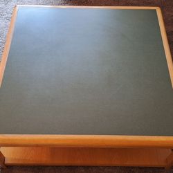 Heavy Solid Oak & Laminate Coffee & End Table