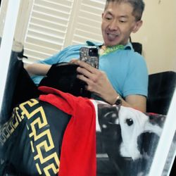 Men’s Blue Lacoste Polo, Barely Worn  Size M