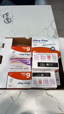 Syringes and pen needles