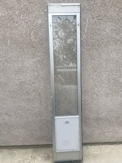 Glass Dog Door For Sliding Door