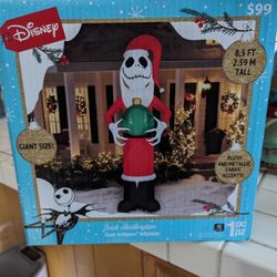 Jack Nightmare Before Christmas Inflatable 