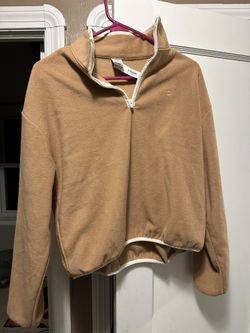 Pink 1/4 Zip Sweater