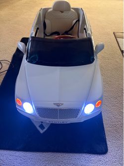 Kids Bentley car