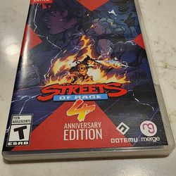 Streets of Rage 4 Anniversary Edition (Switch)
