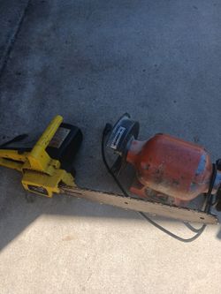 Electric Chainsaw with Guide Bar and Chain