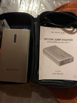 Winplus Portable Car Jump Start & Power Bank