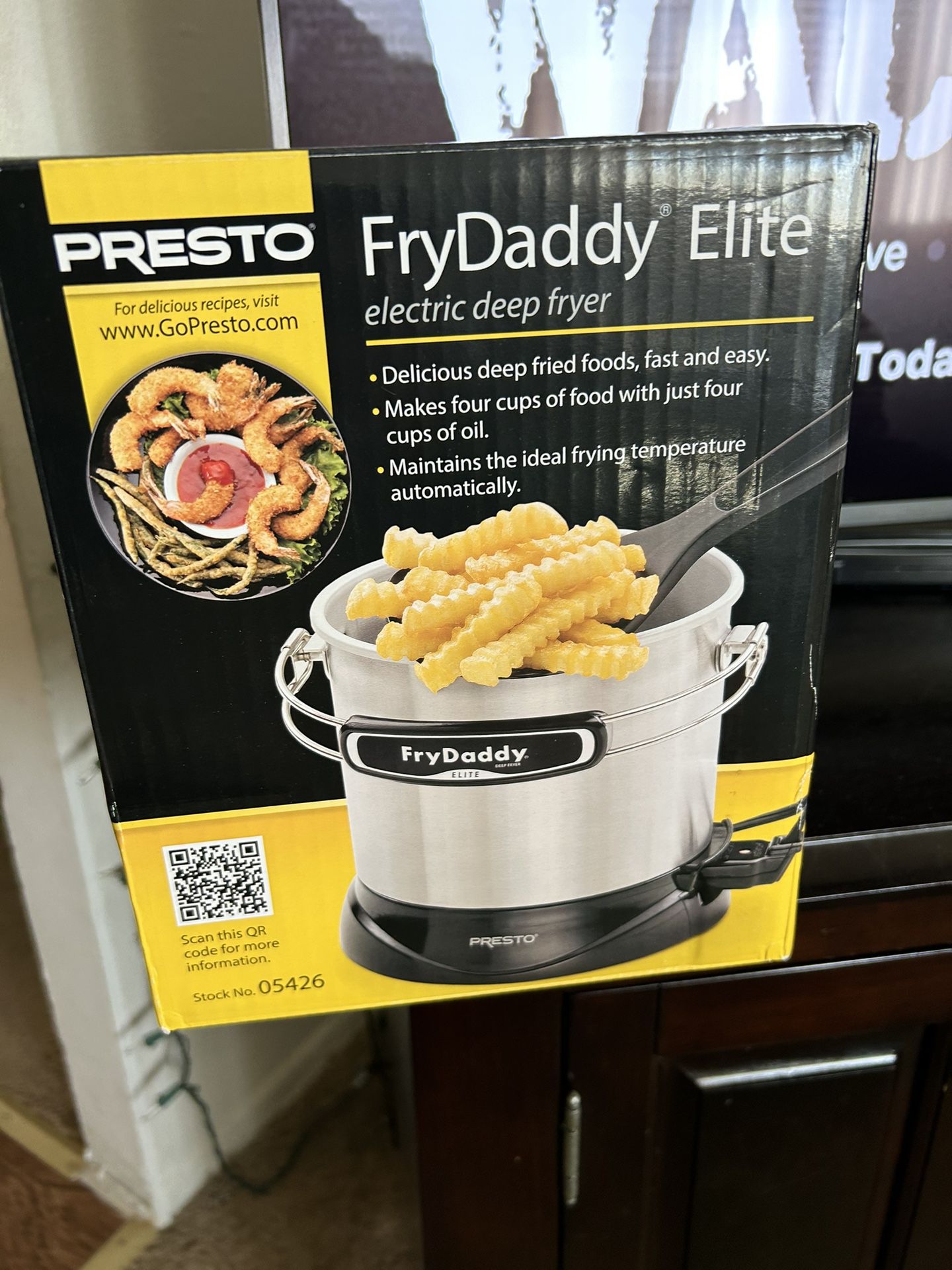 Presto FryDaddy Elite Electric Deep Fryer 