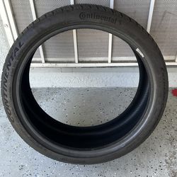 USED CONTINENTAL TIRE 245 35 20