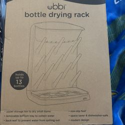 Ubbi Bottle Drying Rack New
