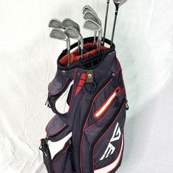 Men’s RH Golf Club Set | Dunlop Double Diamond Irons, Golden Bear Driver Wood, Putter | Brand New Grips!