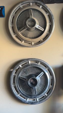 65 Impala SS Center Caps