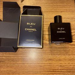 100$ Bleu de Chanel L'Exclusif