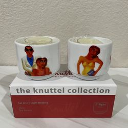 Brand new Knuttel Tipperary Crystal, Set of 2 T-Light Holders