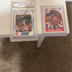 Rare Michael Jordan Cards North Carolina And Nba All Star Weekend Cards