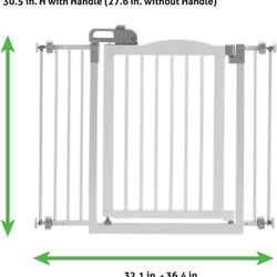 Brand New Richell One-Touch Dog Gate II -white