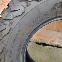 4x BF Goodrich K02 Tires