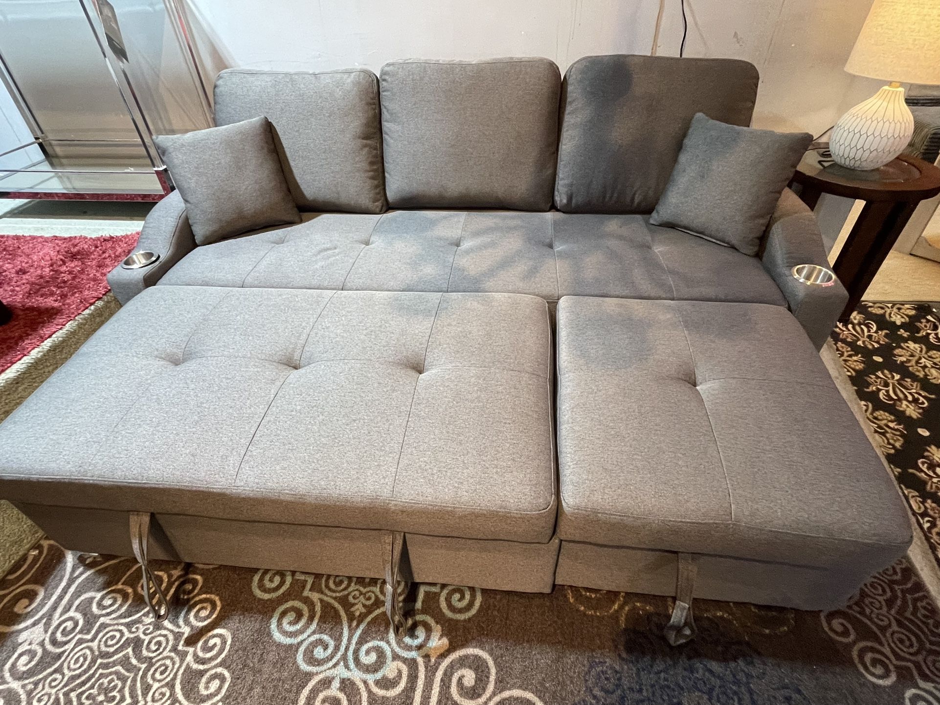3 In 1 Sleeper/Sofa/Sectional 