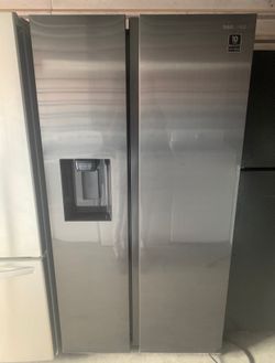 Samsung Stainless Steel Refrigerator And Freezer