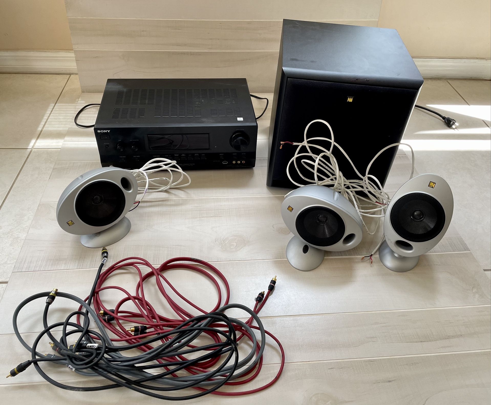 Sony STR-DH720 KEF SP3375 Speakers and Subwoofer MUST GO REDUCED