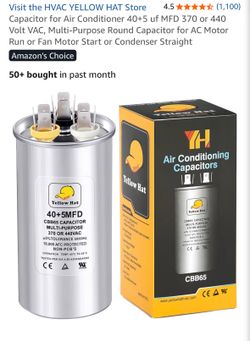 40+5 ac capacitor. Brand new in box