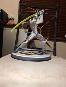 Giant Blizzard Overwatch Genji Resin Statue Model Collectible Limited Boy Gift