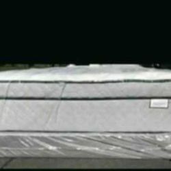 queen size new thick pillow top bed can deliver 