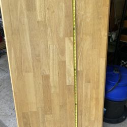 Butcher Block Table
