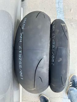 King Type K06 High Performance Motorcycle Tires Set | Front 120/70ZR17 & Rear 190/55ZR17 | Street & Track