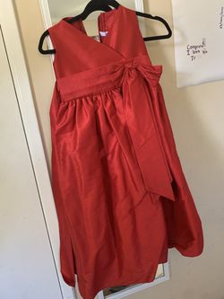 Red dress