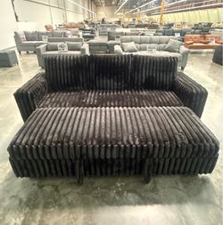 Corduroy sofa bed