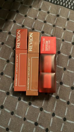 Revlon matte and Maybelline lip stain