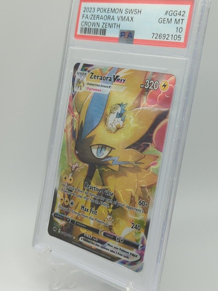 PSA 10 Gem Mint 2023 Pokemon Crown Zenith Raikou V Full Art #GG41/GG70 for  Sale in Peoria, AZ - OfferUp