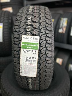 P275-65r18 a/t kumho new tire 🛞