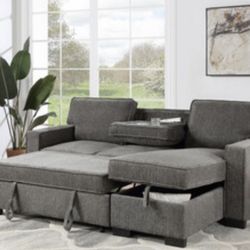 Sectional Sleeper W/usb Port