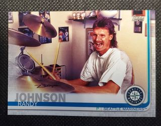 Randy Johnson 2019 Topps Update Series Image Variation SP Seattle Mariners MLB