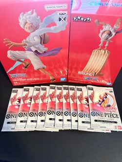 Round 1 One Piece Promo Packs & Figures