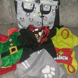 Dog Clothes And Dog Carrying Backpack