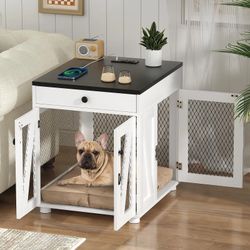 Dog Crate Furniture, Wooden Dog Kennel  