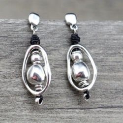 Uno De 50 Style Earrings - Asteroid