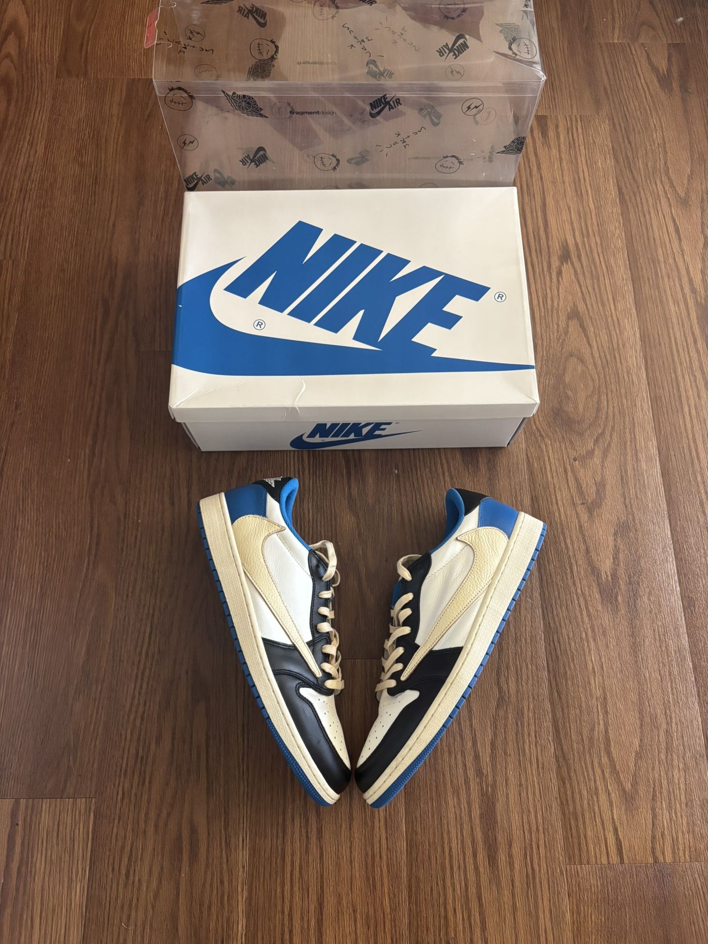 Travis Scott Fragment Jordan 1 low Size 13