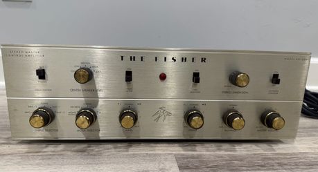 The Fisher KX-200 Stereo Master Control Amplifier