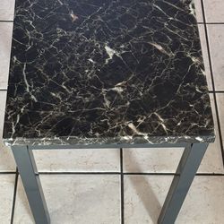 The faux marble tabletops Small Coffee, Tea Table, Great For Kids Coloring Etc