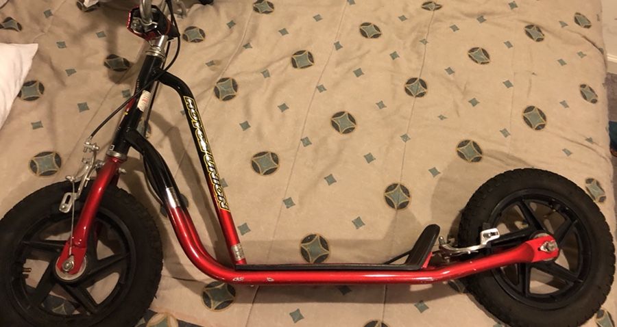 Royce Union Adult kick scooter with front and back brakes